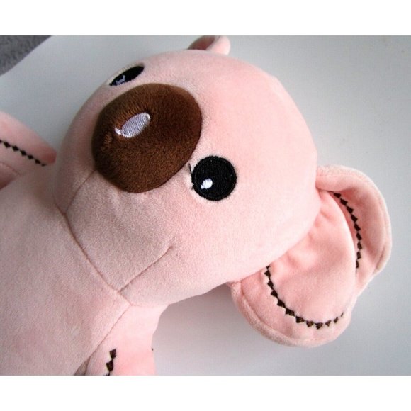 Miniso Life Style Pink Bear Plush Stuffed Animal Toy 12"  Soft & Squishy Unique - Picture 7 of 14